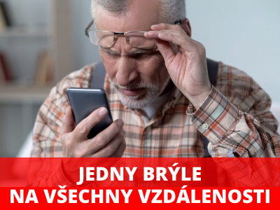 Jedny brýle na všechny vzdálenosti